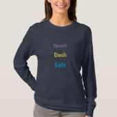Spark、Dash、Delivery Tシャツ (正面)