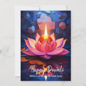 Spark of Grace Diwali card 招待状 (正面)
