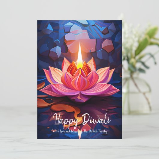 Spark of Grace Diwali card 招待状 (スタンド正面)
