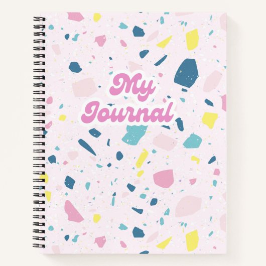 Spark Terazzo Journal ノートブック (正面)