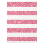 Sparkleグリッタールックストライプクリップボード クリップボード (裏面)