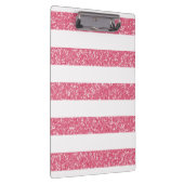 Sparkleグリッタールックストライプクリップボード クリップボード (右)