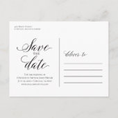 Sparkle 3フェイク写真日付はがきを保存 案内ポストカード (裏面)