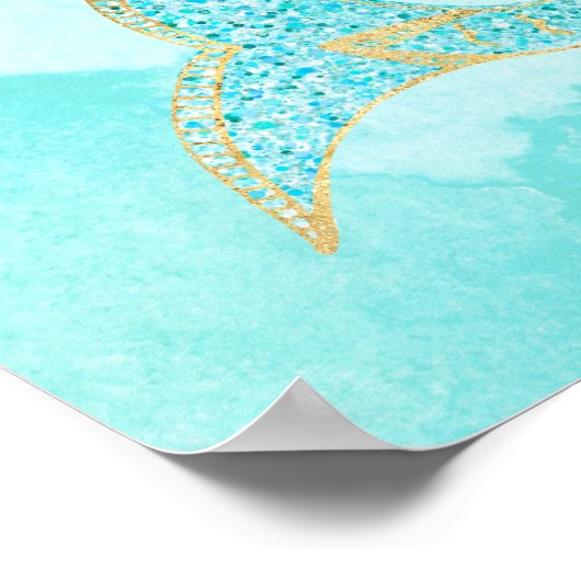 Sparkle and Shine Mermaid ポスター (角)