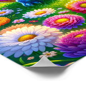 Sparkle, das lebensfrohe Drachenkind im Blumenmeer ポスター (角)