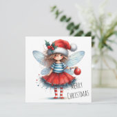 Sparkle Fairy with Ornament – Holiday Card (スタンド正面)
