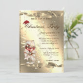 Sparkle Glass Bow Corporate Christmas Party, 招待状 (スタンド正面)