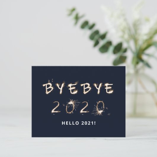 Sparkle Goodbye 2020こんにちは2021 シーズンポストカード (スタンド正面)