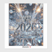 Sparkle into the New Year Sticker シール (シート)