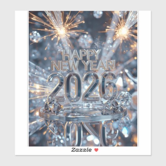 Sparkle into the New Year Sticker シール (シート)