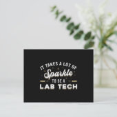 Sparkle Lab Tech Laboratoryのギフトが多い ポストカード (スタンド正面)