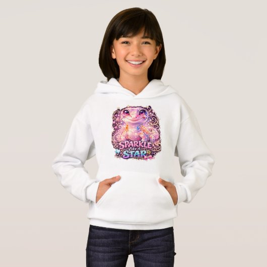 SPARKLE LIKE A STAR - Gecko hoodie (正面フル)