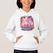 SPARKLE LIKE A STAR - Gecko hoodie (正面)