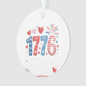 Sparkle Like It's 1776 4th July Fireworks オーナメント (正面)