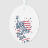 Sparkle Like It's 1776, Patrioticデザイン，アメリカ オーナメント (正面)