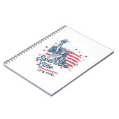 Sparkle Like It's 1776, Patrioticデザイン，アメリカ ノートブック (左側)
