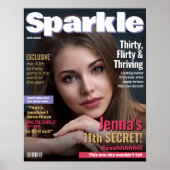 Sparkle Magazineカバー30気のあるそぶりをした&盛り上がるパーティー ポスター (正面)