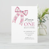 Sparkle Pink Coquette Bow 1st 招待状 (スタンド正面)