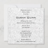 Sparkle & Shine Sequinフェイク:招待状 招待状 (裏面)