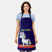 Sparkle Squad Leader エプロン (着用した状態)