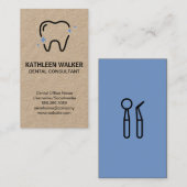 Sparkle Toothロゴ | 歯科用ツール 名刺 (正面/裏面)