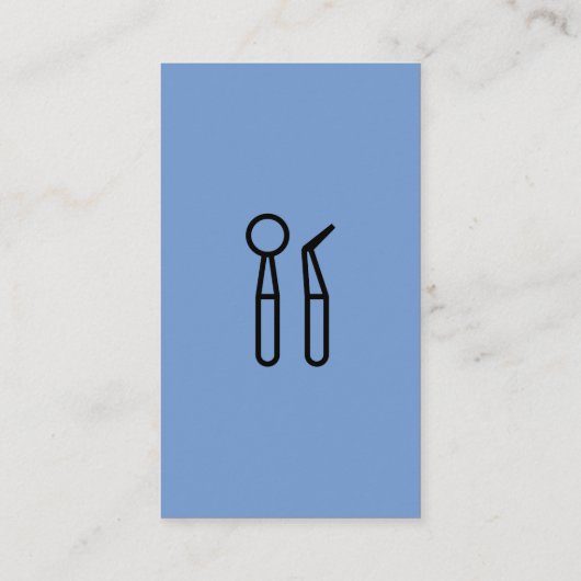 Sparkle Toothロゴ | 歯科用ツール 名刺 (裏面)