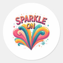 Sparkle Un — Shimmering Inspirational Sticker Coll