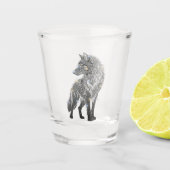 Sparkle wolf sot glass ショットグラス (正面)