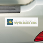 SparkleFishのバンパーステッカー バンパーステッカー (車上)