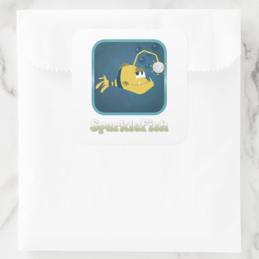 SparkleFishシール スクエアシール (バッグ)