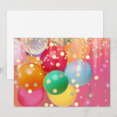 Sparkles and Balloons  ノートカード (正面/裏面)