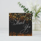 Sparkles and Stars colorful サンキューカード (スタンド正面)
