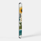Sparkles Petals: 4Dフラワーファンタジー iPhone 15ケース (右側面)