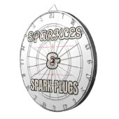 Sparkles & Spark Plugs — ダーツボード (正面右)