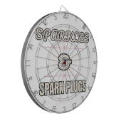 Sparkles & Spark Plugs — ダーツボード (正面左)