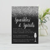 Sparkles & Spirits | 年越しパーティー 招待状 (スタンド正面)
