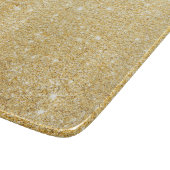 Sparkleyの金スタイリッシュなグリッター カッティングボード (角)