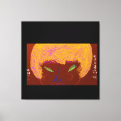 Sparkling Beauty Queen キャンバスプリント (正面)