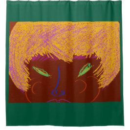 Sparkling Beauty Queen  シャワーカーテン