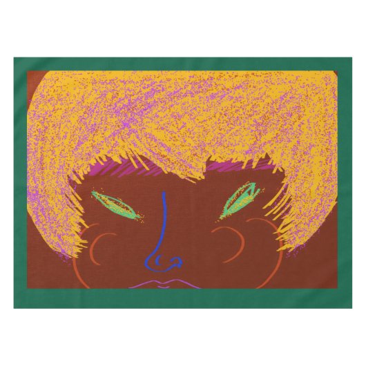 Sparkling Beauty Queen  テーブルクロス (正面(横))