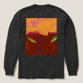 Sparkling Beauty Queen トライブレンドＴシャツ (デザイン背面)