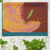 Sparkling Beauty Queen  Kitchen Towel キッチンタオル (折り畳み)