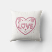 Sparkling Cat Love クッション (裏面)