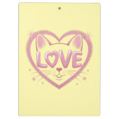 Sparkling Cat Love クリップボード (裏面)