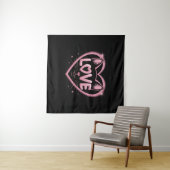 Sparkling Cat Love タペストリー (インサイチュ(横))