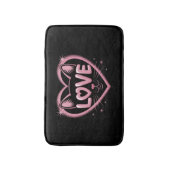 Sparkling Cat Love バスマット (正面縦)