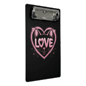 Sparkling Cat Love ミニクリップボード (アングル)