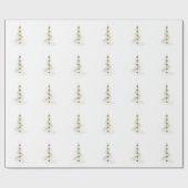 Sparkling Christmas Tree wrapping paper  ラッピングペーパー (フラット)