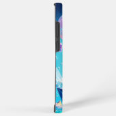 Sparkling Crystal Hearts and Bubbles Phone Case Samsung Galaxyケース (右側面)