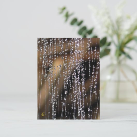 Sparkling Dew Drop Bead Curtain, Magical ポストカード (スタンド正面)